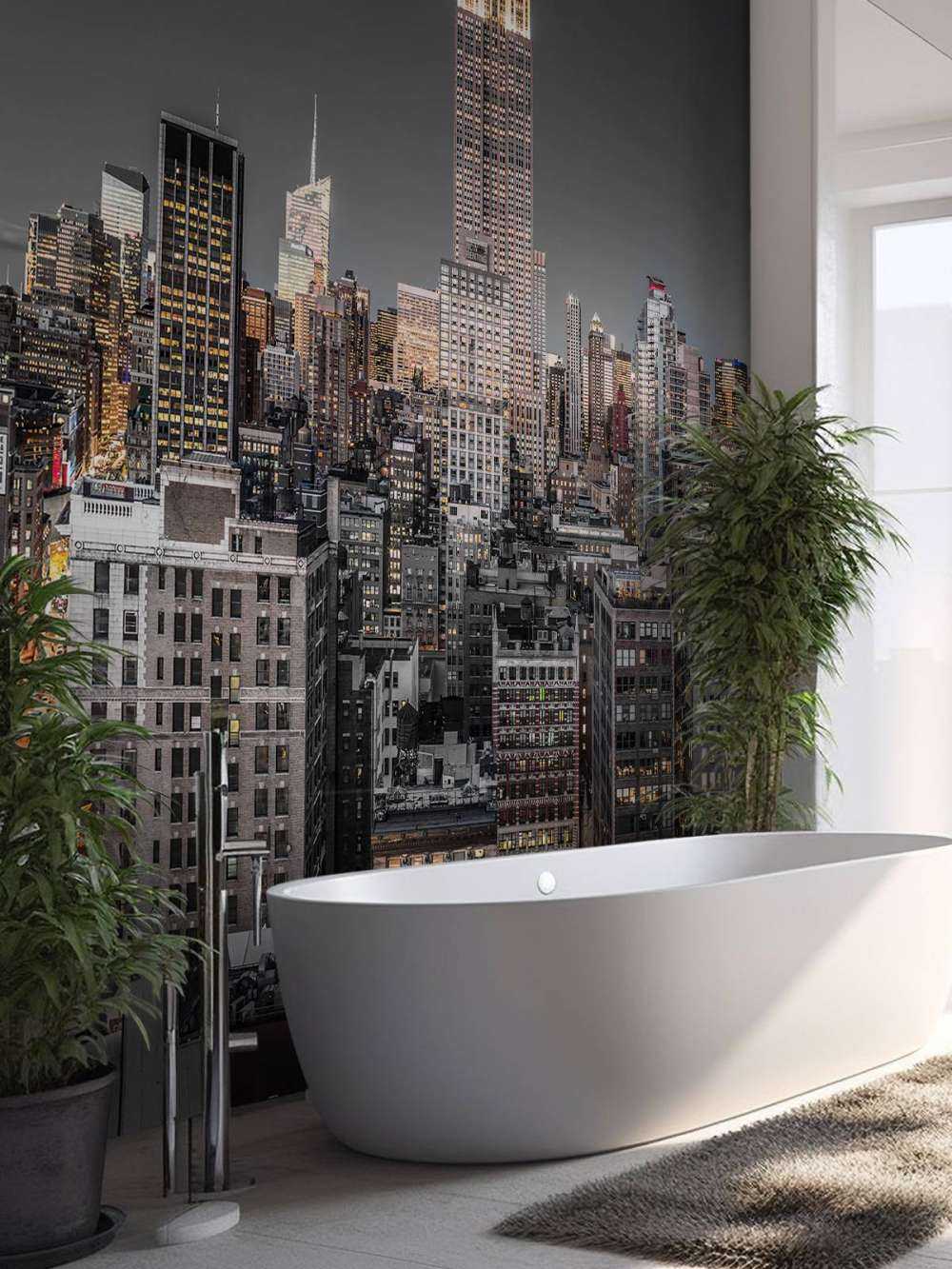 Empire State Building in the evening