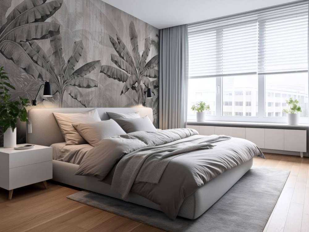 Tropical cloud palms