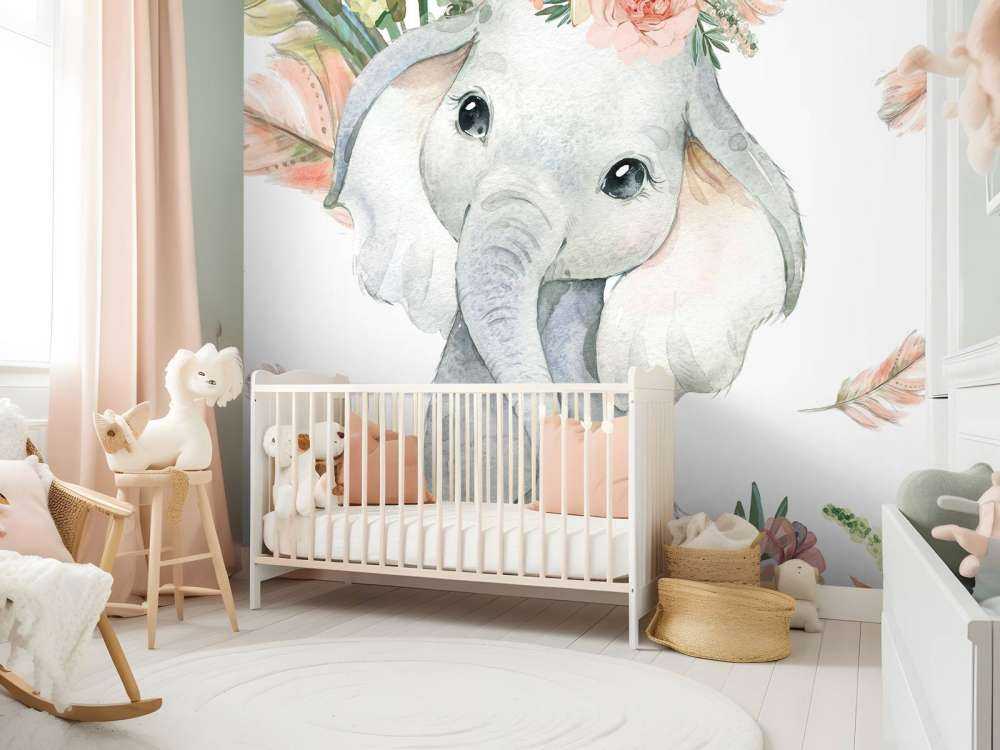 Baby elephant pink flowers