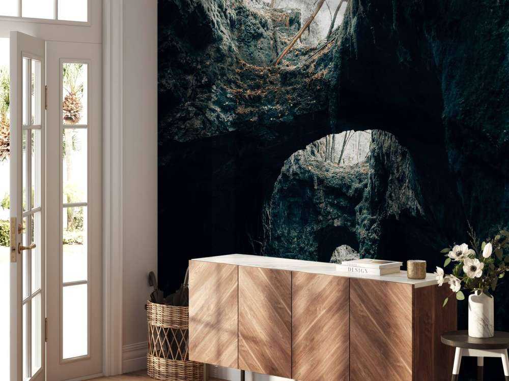 Old iron mines reclaimed by nature