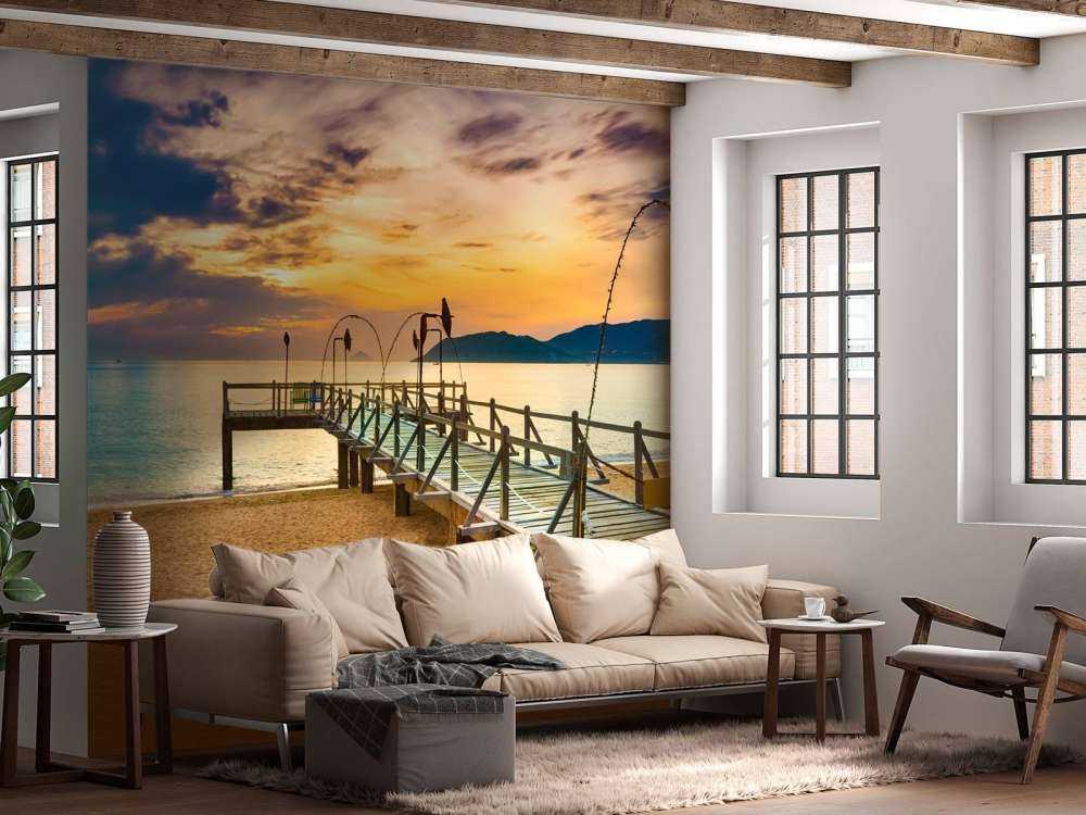 Sunrise over the sea