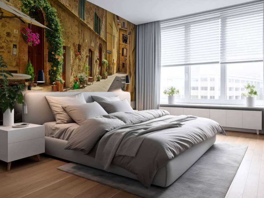 Terraces in old street