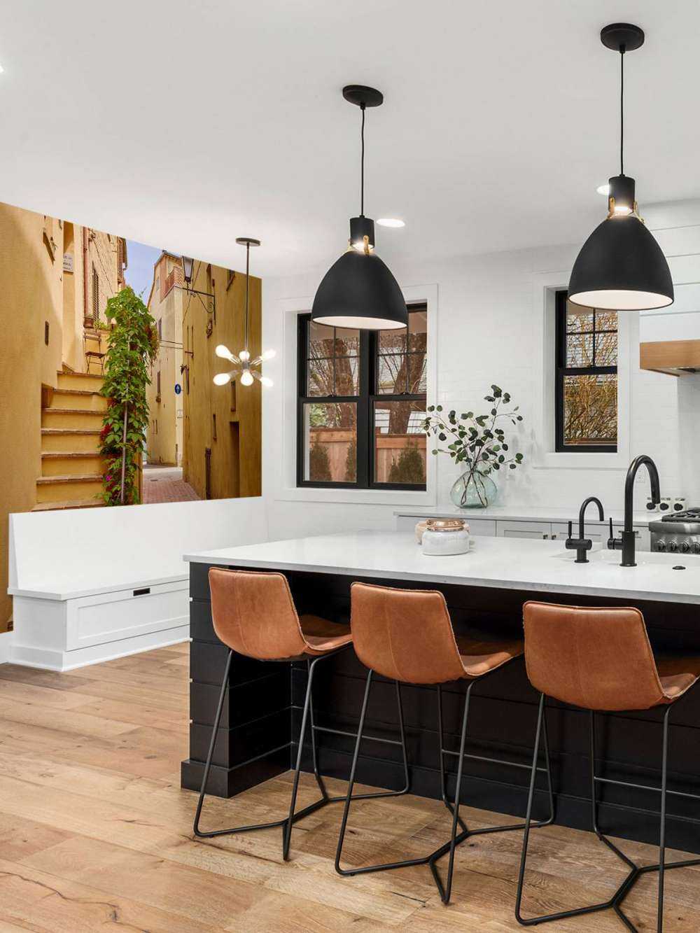 Stairs in an Italian street