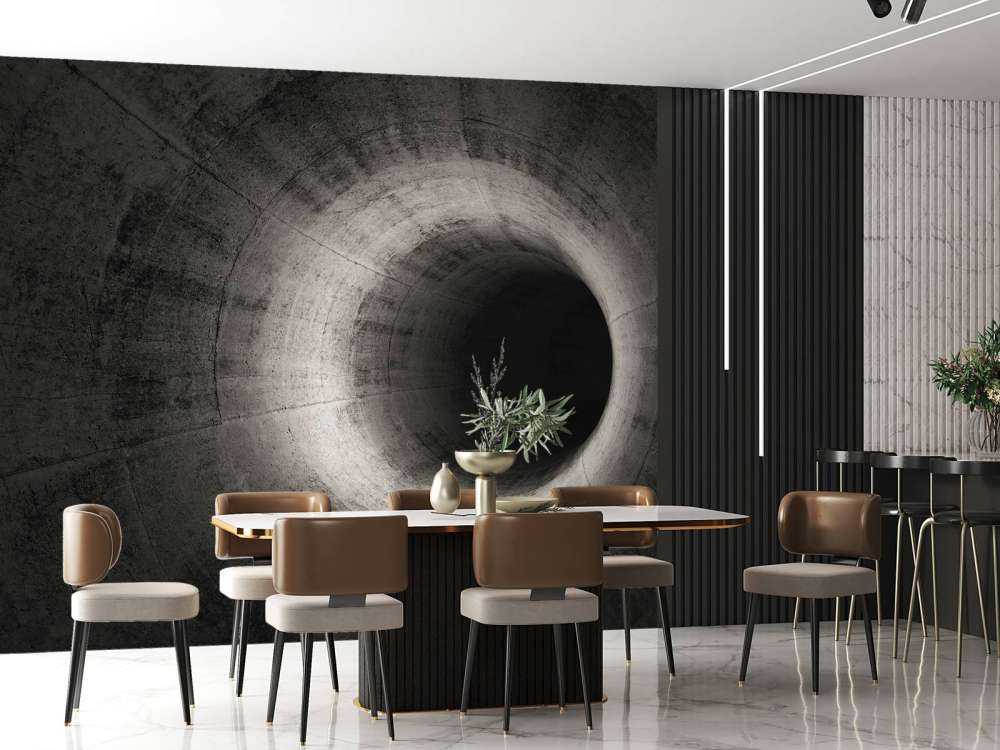 Concrete 3D tunnel