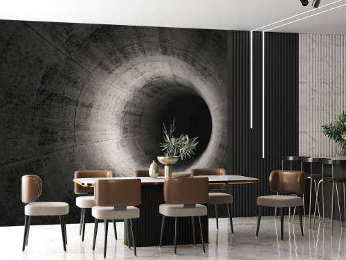Concrete 3D tunnel