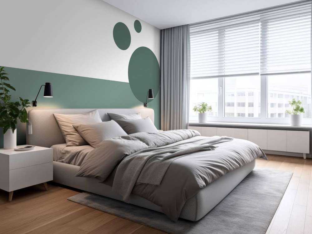 Plains and circles, green