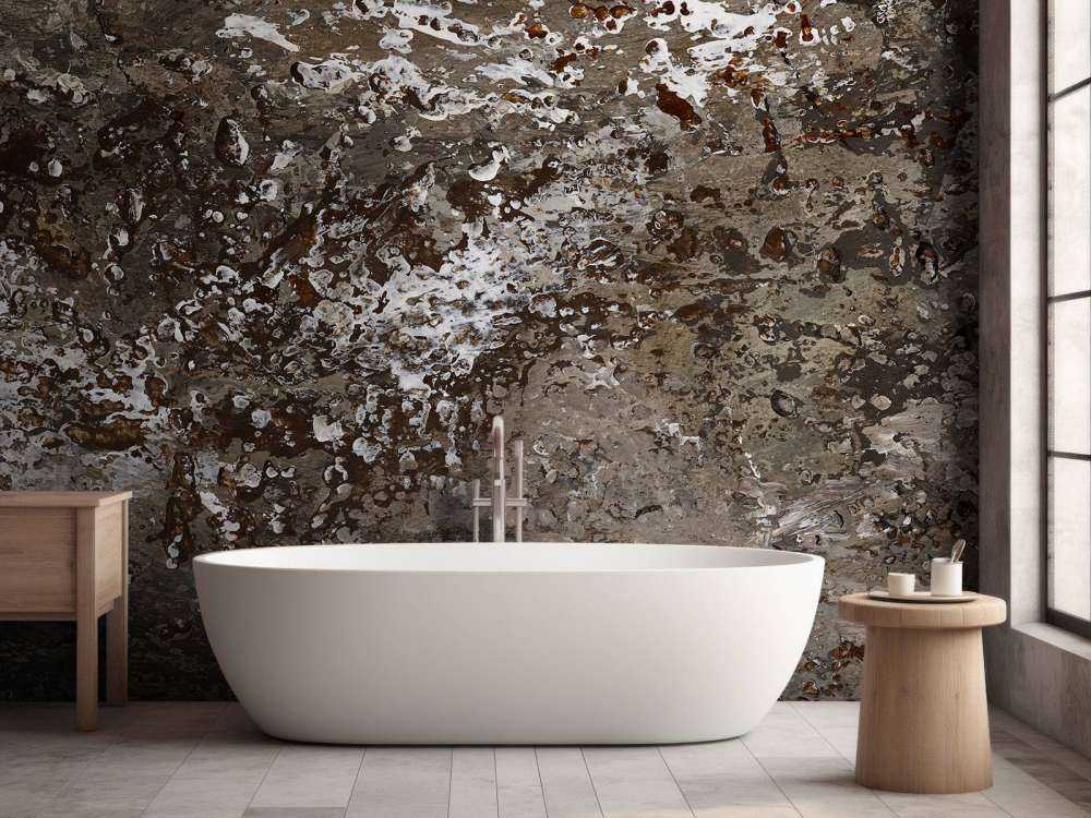 Anthracite-painted structure