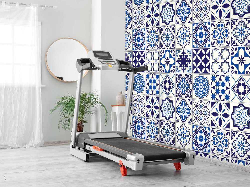 Blue tiles