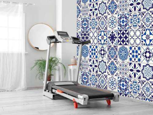 Blue tiles
