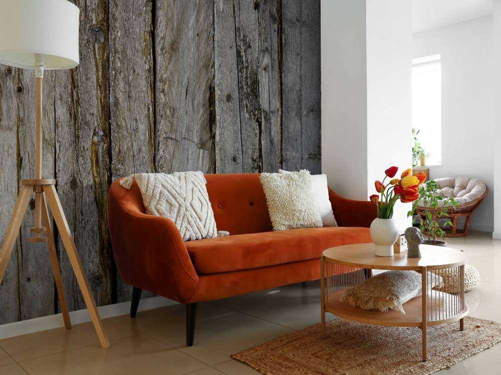 Old weathered beams