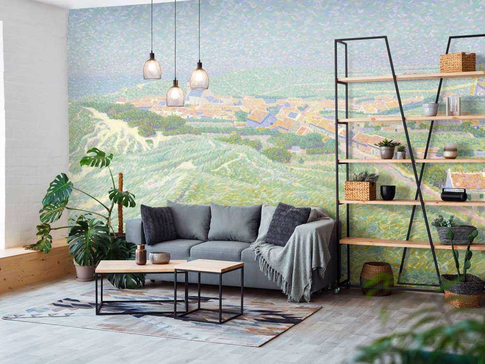 View of the village of Zoutelande