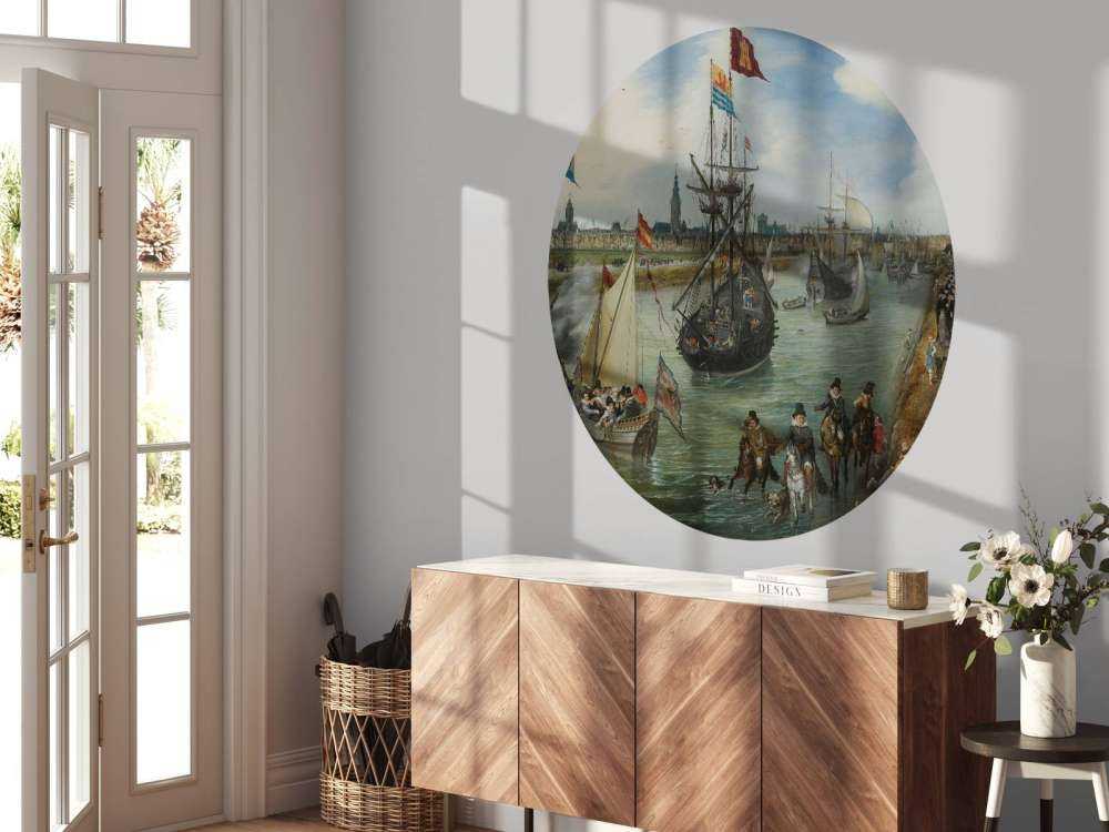 The departure of a dignitary from Middelburg