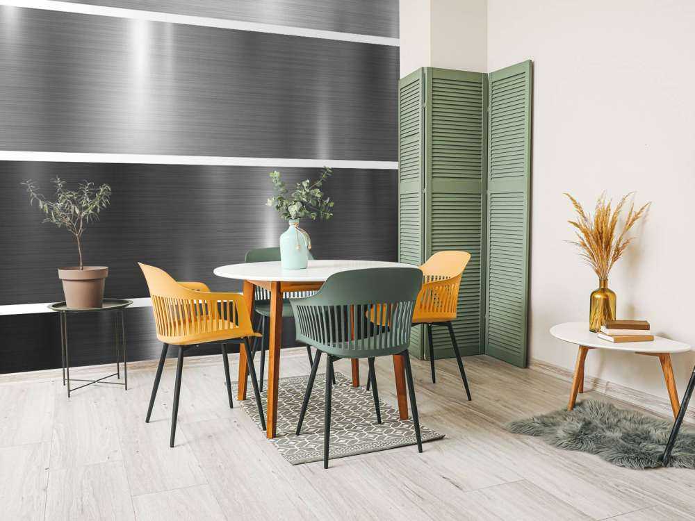 Range of metal textures