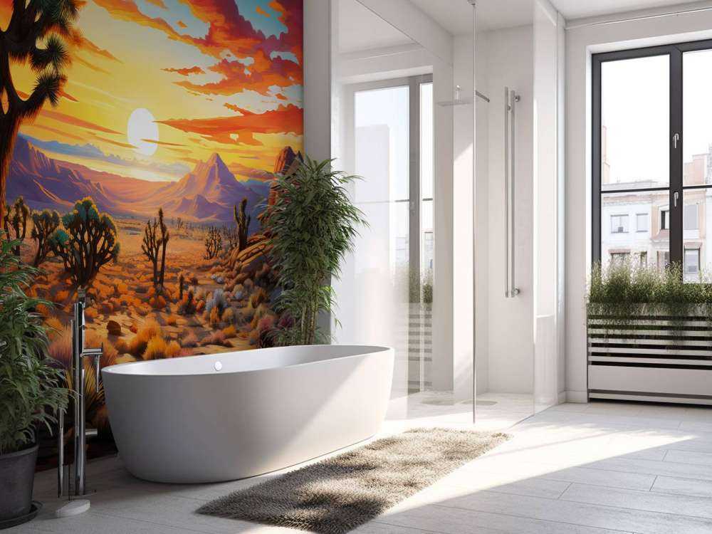 Joshua Tree Log Cabin