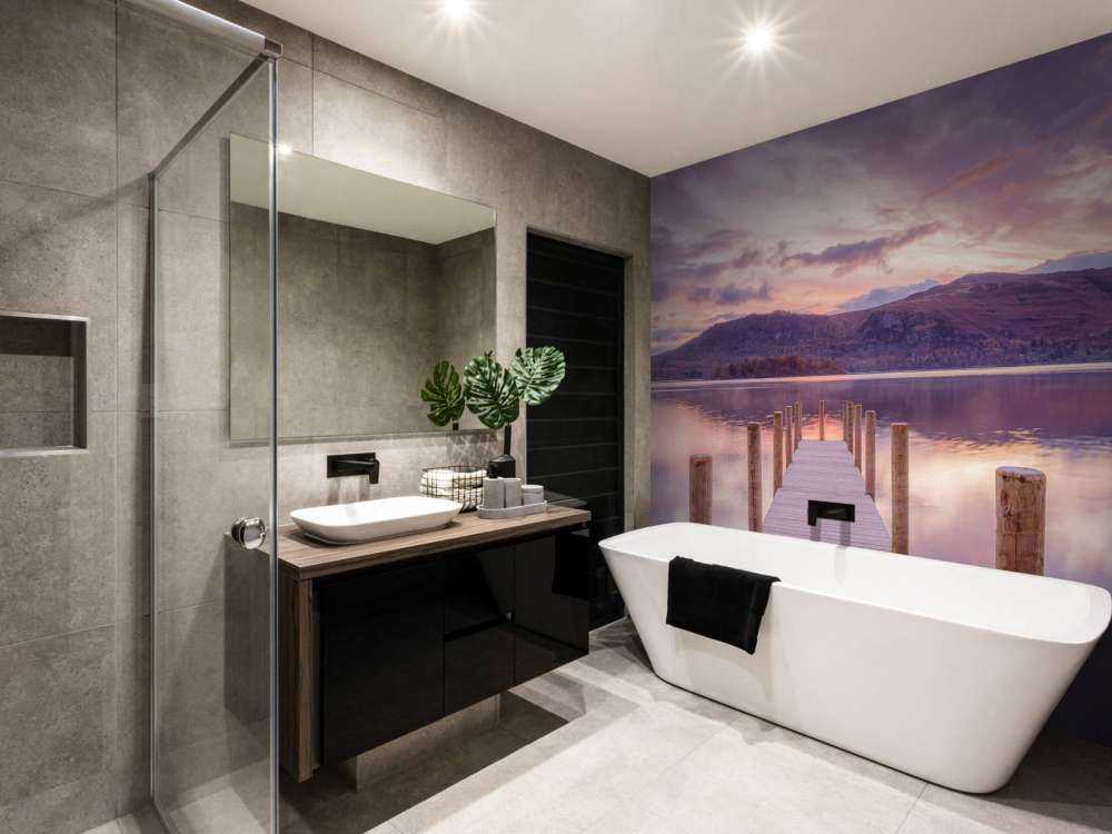 Wooden jetty at sunset