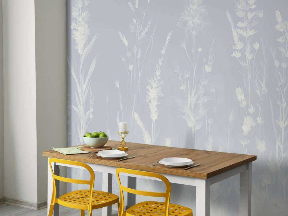 Lavender Glade Seamless Dusty Blue