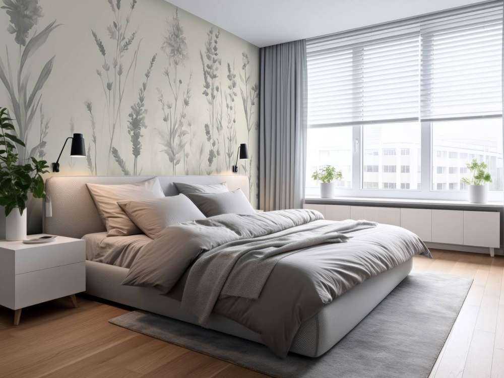 Lavender Glade Seamless Ivory White