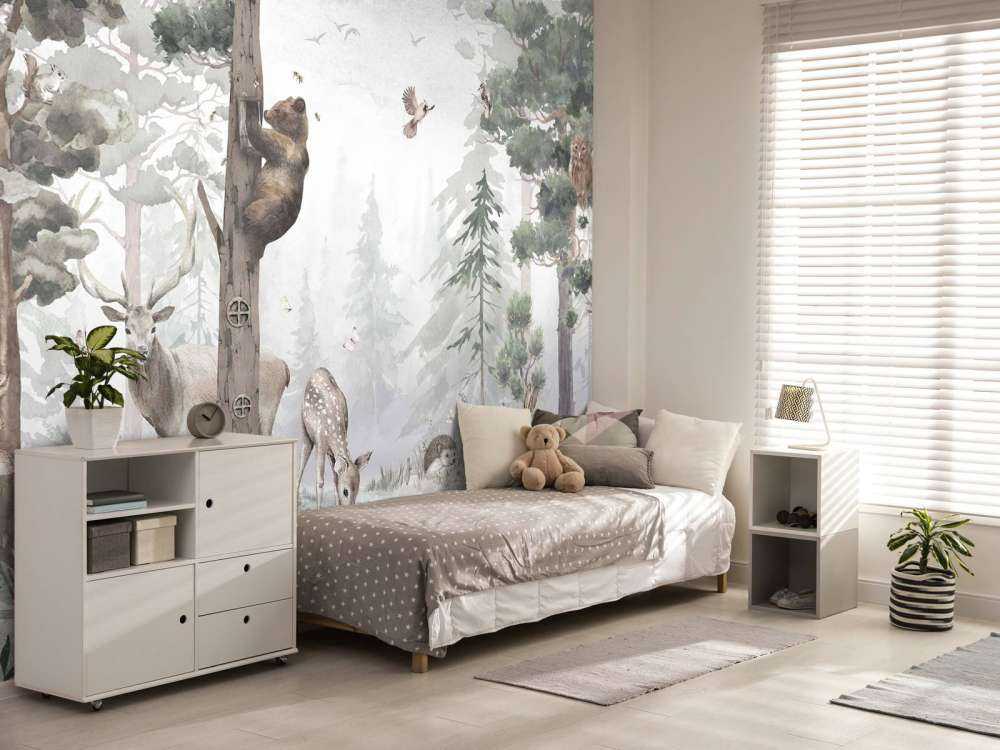 Wildlife in the Middle of the Forest