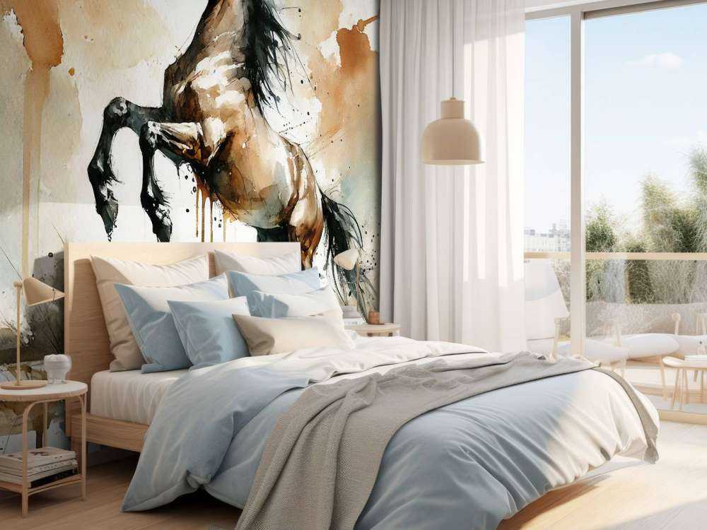 Fiery Horse Elegance