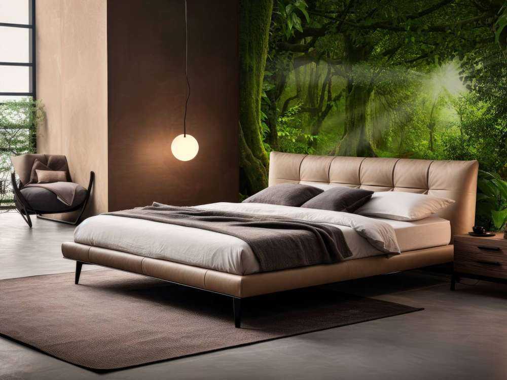 Tropical jungle with sunlight