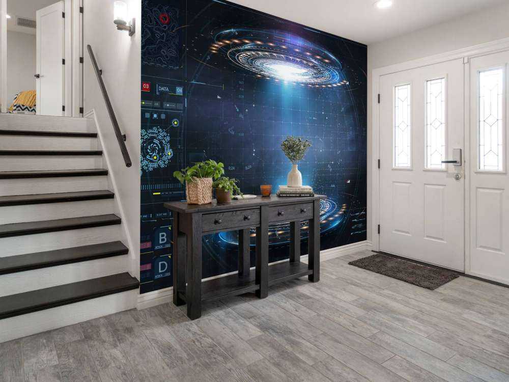 Futuristic dashboard