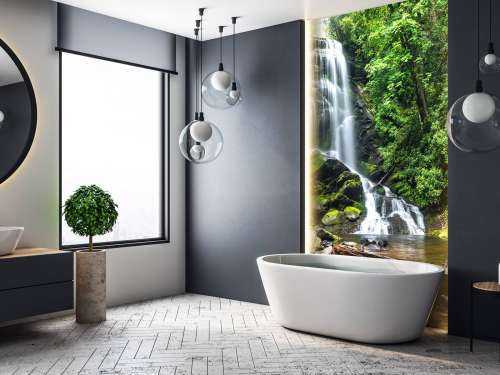Jungle waterfall