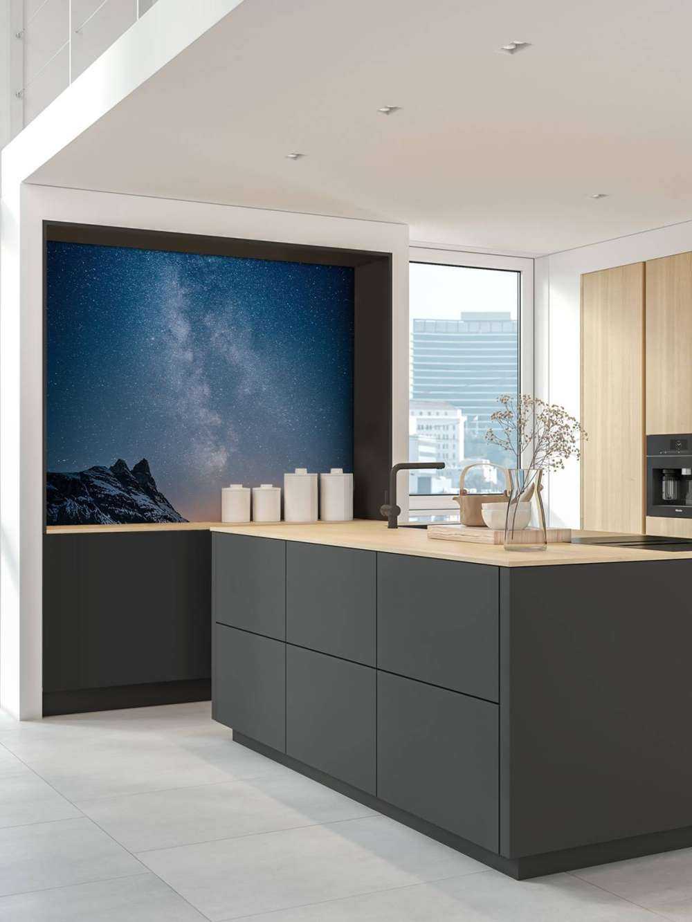 Starry sky in Alaska