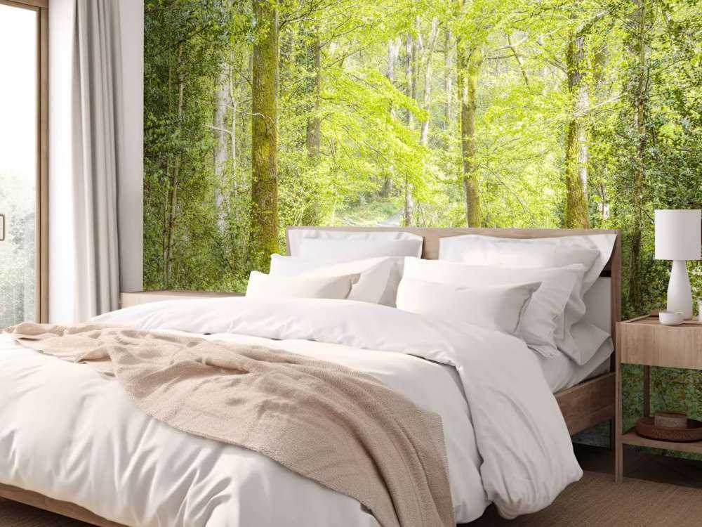 the green forest