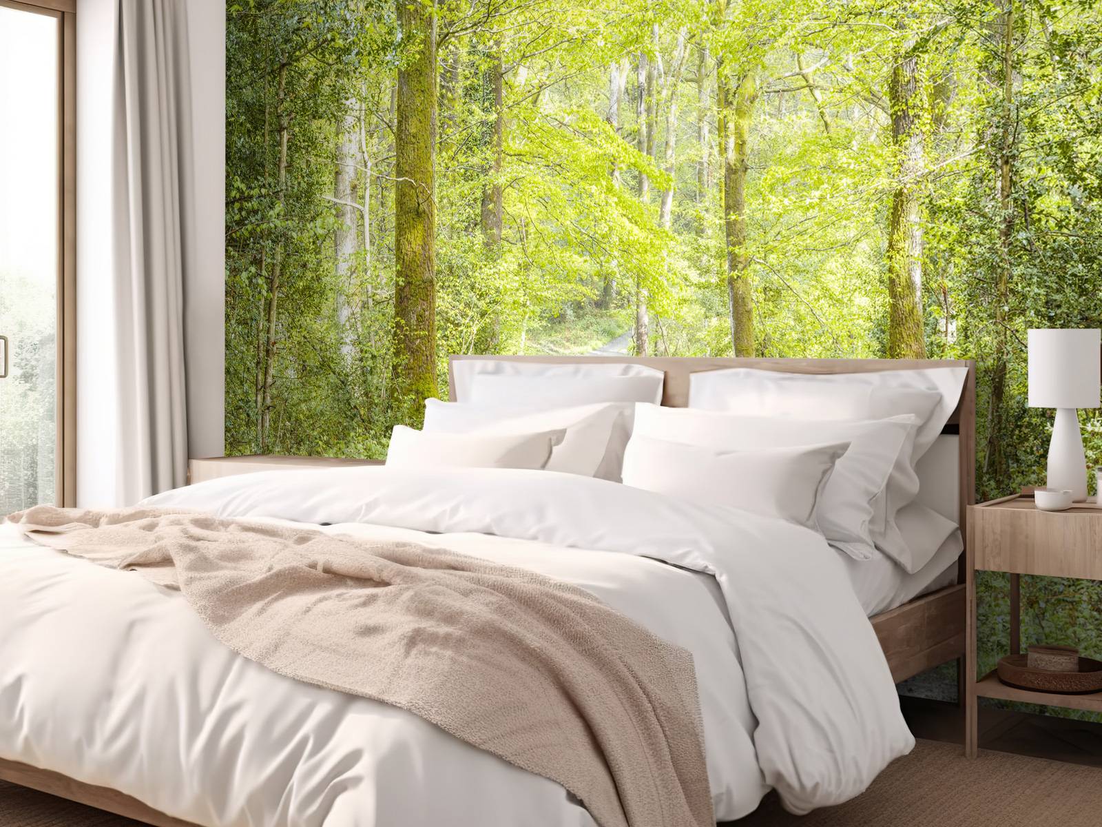 the green forest