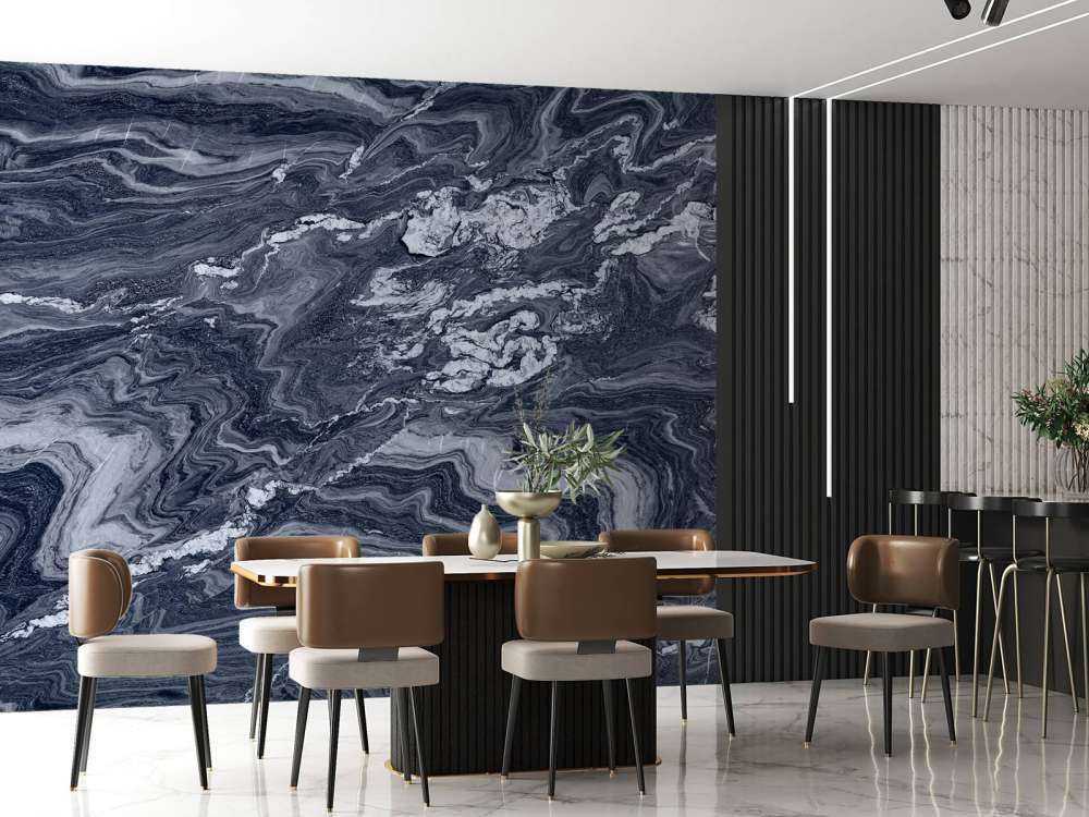 Marble with fine structure