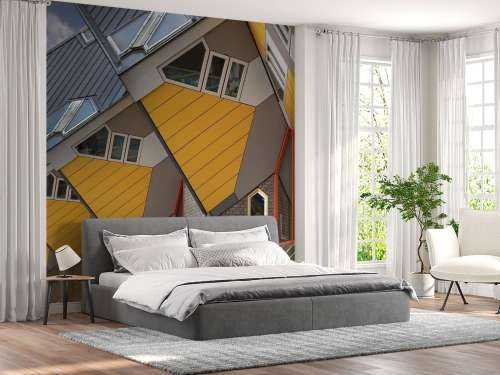 The cubes in row