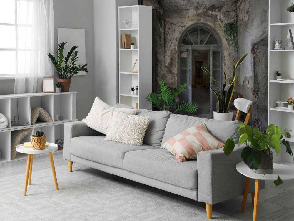 Corridor in abandoned house