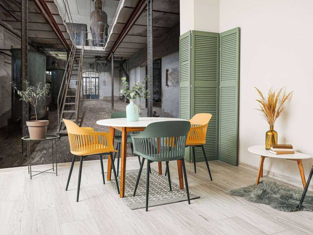 Abandoned old factory