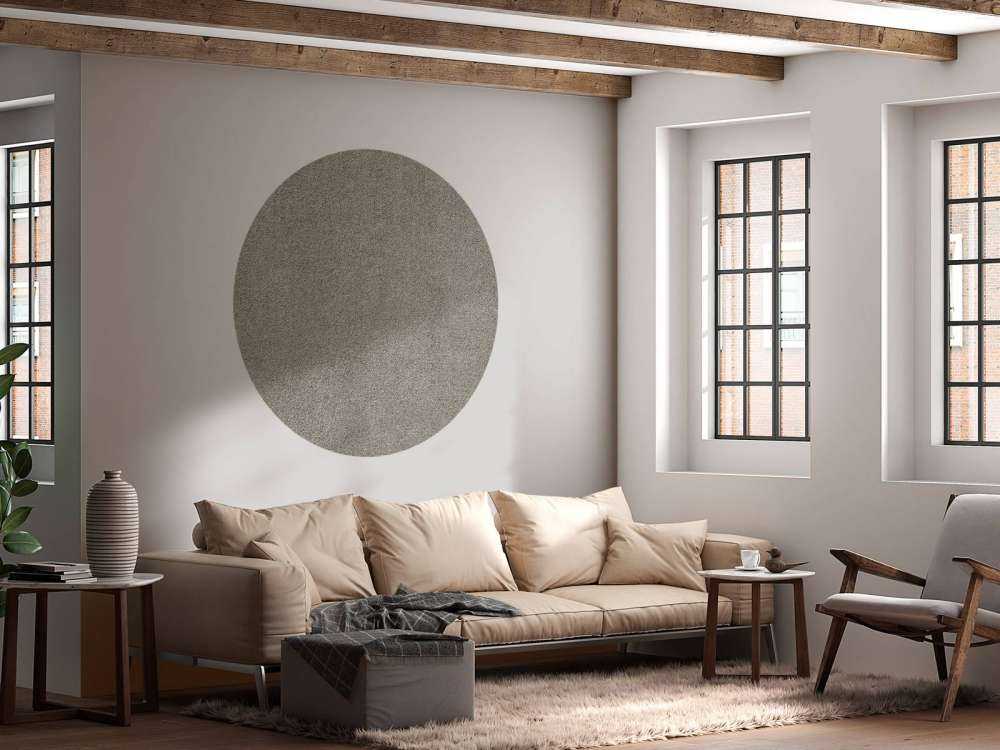 Concrete wall with fine stones