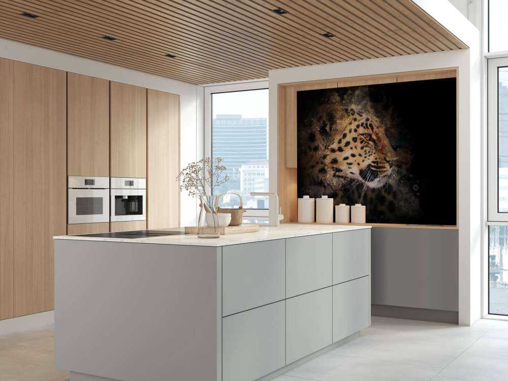 Painted leopard